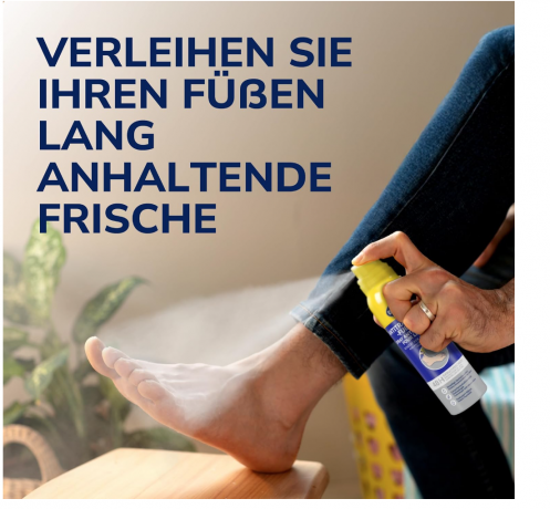 SCHOLL Fresh Step Antitranspirant Fuss Deo, 150 ml, Шолль Антиперспирант для ног, защита от пота и запаха, 150 мл
