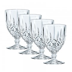 Nachtmann Nachtmann Noblesse Wasserglas / Kelchglas Set 4-tlg. h: 126 mm / 230 ml Набор стаканов/бокалов Nachtmann Noblesse из 4 предм. высота: 126 мм / 230 мл