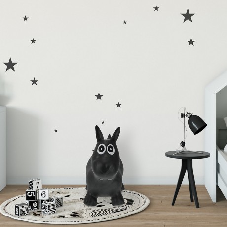 relaxdays Hupftier Hund schwarz Копытная собака черная