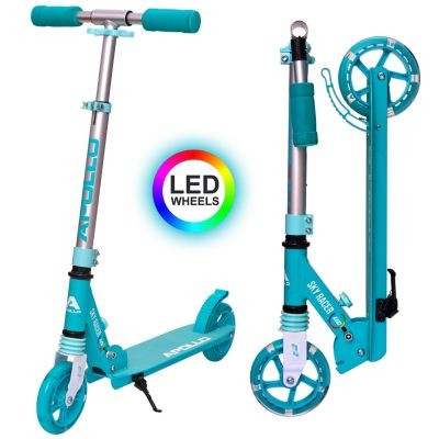 APOLLO City Scooter klapp- und hohenverstellbar SkyRacer LED City Scooter складной и регулируемый по высоте светодиод SkyRacer