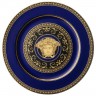 Rosenthal meets Versace Rosenthal Versace Medusa blue Speiseteller 27 cm Rosenthal Versace Medusa синяя тарелка 27 см