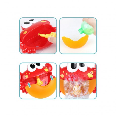 Debuy Baby-Badewanne Bubble Crab Musical Bubbler Baby Bath Bubble Crab Музыкальный барботер