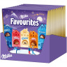 Milka Favourites Adventskalender, Milka Favourites адвент-календарь 2026 с Oreo, Cheesecake, Toffee Ganznuss и Milkinis, 24 конфеты, 206 г