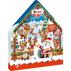 kinder Maxi Mix Adventskalender, 24 Tuerchen, 351 g, большой адвент-календарь kinder Maxi Mix, 24 окошка, 351 г