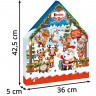 kinder Maxi Mix Adventskalender, 24 Tuerchen, 351 g, большой адвент-календарь kinder Maxi Mix, 24 окошка, 351 г