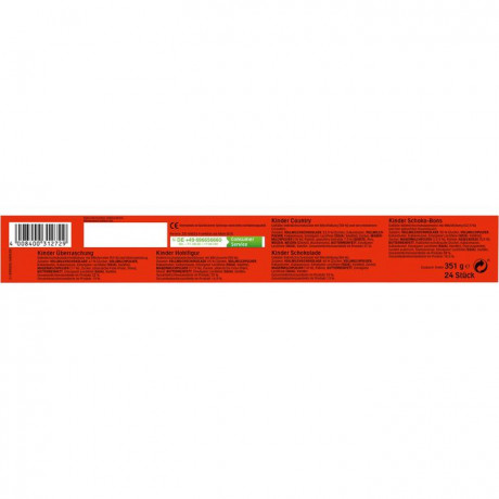 kinder Maxi Mix Adventskalender, 24 Tuerchen, 351 g, большой адвент-календарь kinder Maxi Mix, 24 окошка, 351 г
