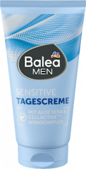 Balea MEN Gesichtscreme Sensitive, 75 ml, Дневной крем Sensitive для увлажнения чувствительной кожи лица, 75 мл
