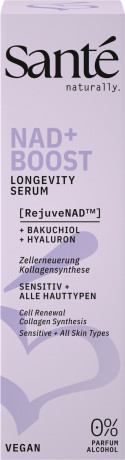 SANTE NAD + Boost Longevity Serum, 30 ml, Санте Сыворотка для лица NAD+ Boost Longevity с антивозрастной направленностью, 30 мл