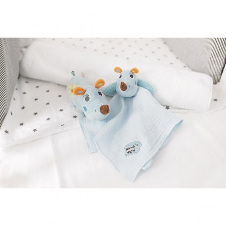 NICI Schmusetuch Nashorn Manuffi 38x38 cm (46576) Одеяло Rhino Manuffi 38x38 см (46576)