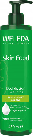 WELEDA Skin Food Bodylotion, 250 ml, Питательный лосьон Skin Food для сухой и очень сухой кожи тела с растительным скваланом, 250 мл