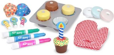 Melissa Doug Cupcake-Spielset aus Holz Деревянный набор для кексов