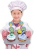 Melissa Doug Cupcake-Spielset aus Holz Деревянный набор для кексов