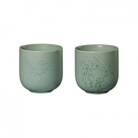 ASA SELECTION ASA Coppa Minto Teebecher Set 2-tlg. 0,20 L / h: 7,5 cm Набор чайных кружек ASA Coppa Minto 2 шт. 0,20 л/ч: 7,5 см