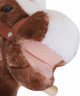 HOMCOM Rocking Horse, Brown, L74 x W33 x H62 cm (model 330-091) Игрушка-качалка Лошадка HOMCOM, коричневая, длина 74 x ширина 33 x высота 62 см