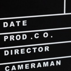 relaxdays 4 x Filmklappe schwarz 4 x лоскут пленки черный