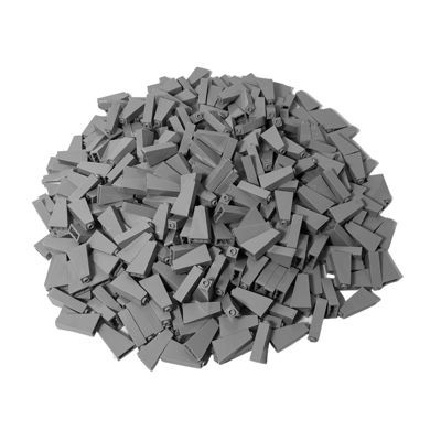 LEGO LEGO 2x1x3 Schragstein Hellgrau - 250 Stuck - Light bluish grey slope 4460b LEGO 2x1x3 Schragstein Lichtgrau - 250 деталей - Светло-голубовато-серый склон 4460b