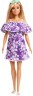 Mattel Barbie Loves Puppe im lila Blumenkleid Кукла Barbie Loves в фиолетовом цветочном платье