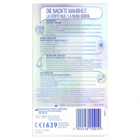 Durex Invisible Kondome Невидимые презервативы