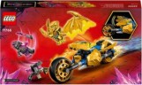 LEGO LEGO NINJAGO 71768 Jays Golddrachen-Motorrad LEGO NINJAGO 71768 Мотоцикл Джея «Золотой дракон»