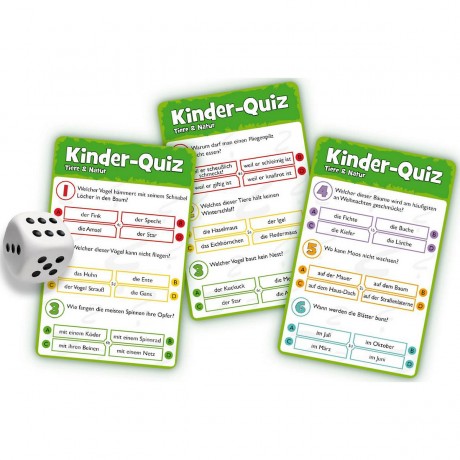 Noris Kinderquiz Tiere Natur Детская викторина животные природа