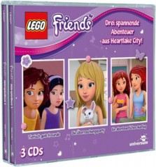 LEGO CD LEGO Friends Horspielbox, 3 Audio-CD Компакт-диск LEGO Friends Radio Play Box, 3 аудио компакт-диска