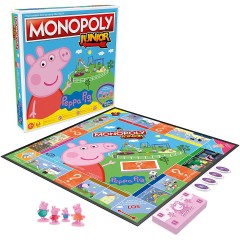 Hasbro Monopoly Junior: Peppa Pig Монополия Джуниор: Свинка Пеппа