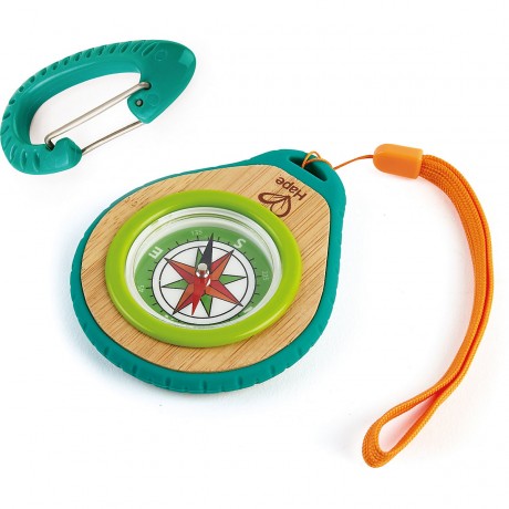 HAPE Camper-Set: Kompass + Karabiner Комплект для кемпера: компас + карабин