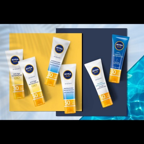 Nivea UV Gesicht Q10 Anti-Age Sonnenschutz  UV Face Q10 Антивозрастная защита от солнца