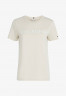 Tommy Hilfiger LOGO EMBROIDERY  Print T-shirt classic beige LOGO EMBROIDERY Футболка с принтом классический бежевый