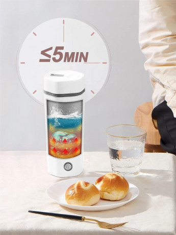 Lannister Lannister Reise-Wasserkocher Tragbarer elektrischer Reise-Wasserkocher elektrische Tasse/Flasche, 300,00 W, 304 Edelstahl Liner 400ml auslaufsicheres Design mit Tragegriff Gruner Lannister Travel Kettle Портативный электрический дорожный чайник