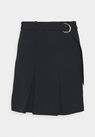 Tommy Hilfiger FLUID PLEATED SHORT SKIRT Mini skirt desert sky КОРОТКАЯ ЮБКА СО СКЛАДКАМИ Мини-юбка небо пустыни