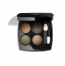 CHANEL Les 4 Ombres Lidschatten 318 Blurry Green, Паллетка теней, Коллекция Осень/Зима 2024, тон 318 Blurry Green
