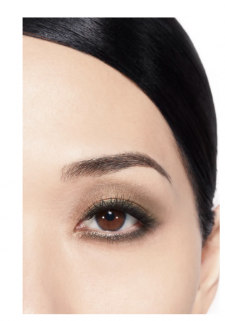 CHANEL Les 4 Ombres Lidschatten 318 Blurry Green, Паллетка теней, Коллекция Осень/Зима 2024, тон 318 Blurry Green