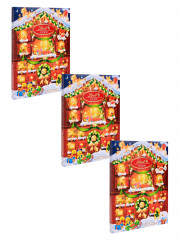Lindt Teddy Adventskalender 2025 Адвент-календарь, 24 сладких сюрприза, 360 г, 3 штуки