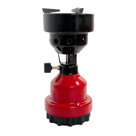 Mianova Mianova Gaskocher 1 flammig Gaskocher Campingkocher Gas Kocher Rot, Outdoor BBQ Barbecue Grill Camping Herd Tischgrill Notfall Campingherd Notfallkocher  Газовая плита Mianova 1 пламя газовая плита походная плита газовая плита красная, уличная бар