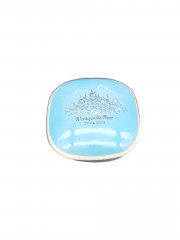 Шкатулка винтажная миниатюрная Kahla &quot;Замок в Вернигероде&quot;, фарфор, 10 х 10 см, Германия, 1960-70гг.