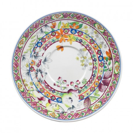 Gien Fayencerie Gien  'Bagatelle' Jumbo-Untertasse 18,8 cm Gien "Bagatelle" Блюдце Jumbo 18,8см