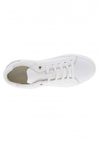 Tommy Hilfiger BASKETS Trainers white КОРЗИНЫ Кроссовки белый