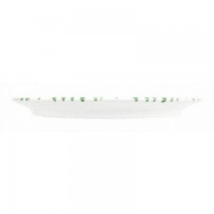 Gmundner Keramik Gmundner Keramik Grungeflammt Platzteller Cup d: 32 cm / h: 2,2 cm Керамическая чашка Gmundner с зеленым пламенем под тарелкой d: 32 см / высота: 2,2 см