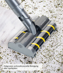 Genius Genius Akku-Bodenstaubsauger Genius Invictus X8 360° Hartboden-Elektroburste  Беспроводной пылесос Genius Invictus X8 электрическая щетка для твердых полов с поворотом на 360°