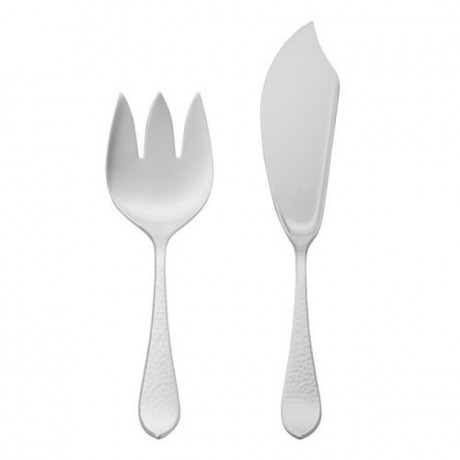 Robbe & Berking Robbe & Berking Martele 925 Sterling Silber Fischvorlegebesteck Столовые приборы Robbe & Berking Martele из стерлингового серебра 925 пробы