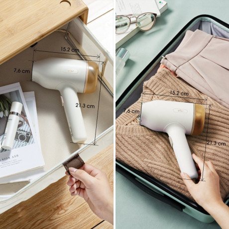 Bear Bear Dampfbugelstation 120ml Reisebugeleisen, 10 Sekunden Schnelle Erwarmung, Abschaltautomatik Станция парового утюга Bear, дорожный утюг, 120 мл, быстрый нагрев 10 секунд, автоматическое отключение