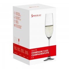 Spiegelau Spiegelau Salute Champagnerglas Set 4-tlg. 210 ml Набор бокалов для шампанского Spiegelau Salute 4 шт. 210мл