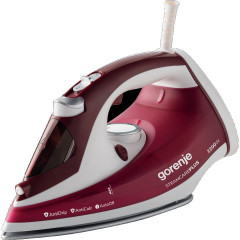 GORENJE GORENJE Dampfbugeleisen SIH2200RBC 2200W 90g/min, 2200 W, Anti-Kalk-System  Паровой утюг GORENJE SIH2200RBC 2200Вт 90г/мин, 2200Вт, система защиты от известкового налета