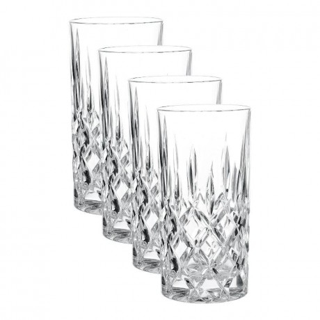 Nachtmann Nachtmann Noblesse Longdrink Glas Set 4-tlg. h: 151 mm / 375 ml Набор стаканов для длинных напитков Nachtmann Noblesse из 4 предм. высота: 151 мм / 375 мл
