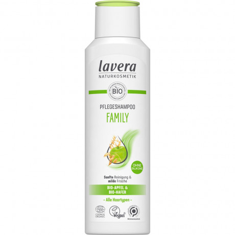 LAVERA Pflegeshampoo Family 250ml, 250 ml, Лавера Шампунь для ежедневного семейного ухода, 250 мл