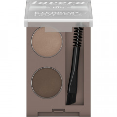 LAVERA Eyebrow Powder Duo, 1,6 g, Лавера Пудра для бровей с двумя оттенками для естественного оформления бровей, 1,6 г
