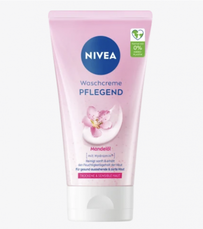 Nivea Pflegende Waschcreme Trockene und Sensible Haut  Питательный крем для умывания для сухой и чувствительной кожи