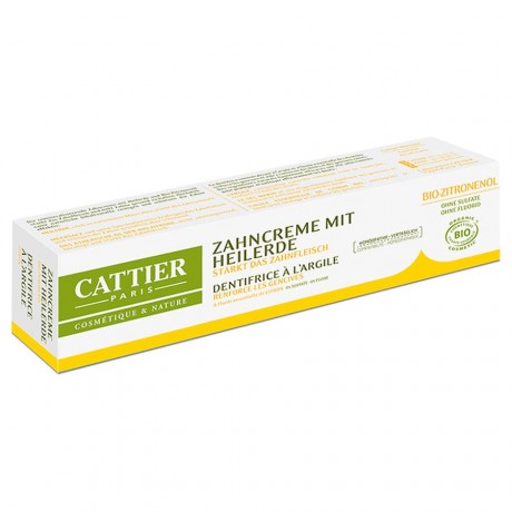 Cattier Heilerde Zitrone Zahncreme Zahnpflege, 75 мл