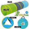 LittleTom Kinderzelt Spieltunnel Akela 180cm mit 200 Ballen Детская палатка игровой тоннель Акела 180см с 200 шариками